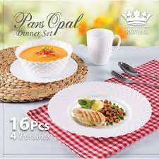Pars Opal Dinner Set Set Of 16 - Image 1