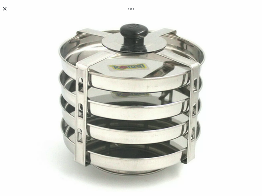 3 Tier Ss Dhokla Maker - Image 1