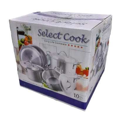 Aluminium Casserole/stockpot With Solid Steel Handles Set Of 5 - Image 5