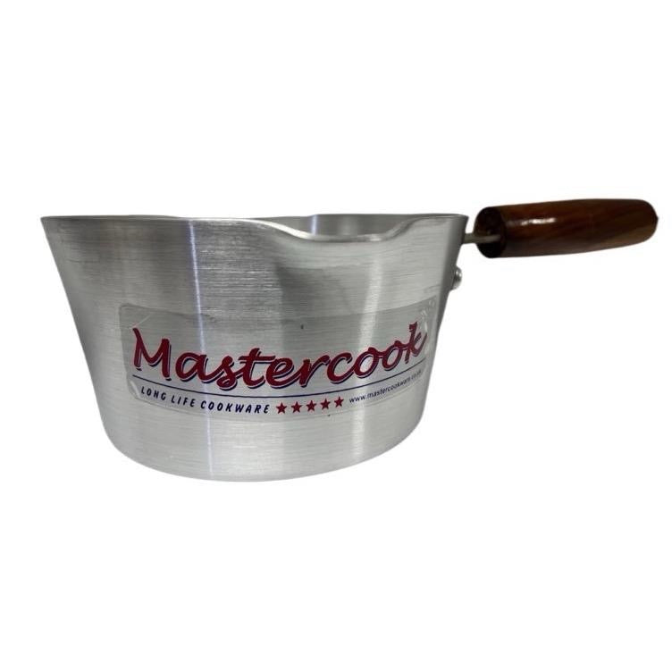 Mastercook Aluminium Milk Pan Wooden Handle HANDLE18CM 18cm - Image 4
