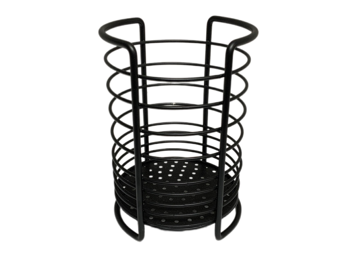 Matte Black Utensil Holder Black - Image 1