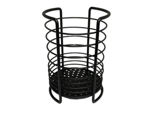 Matte Black Utensil Holder Black - Image 1