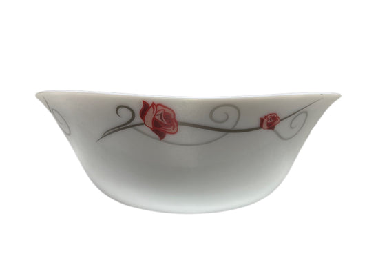Pars Opal Rose Square Large Bowl ROSE24 24.5cm - Image 1