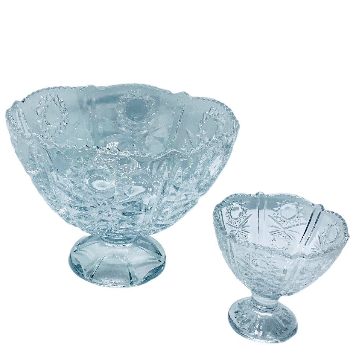 Deli Footed Custard / Fruit Set Set Of 7 - Image 2