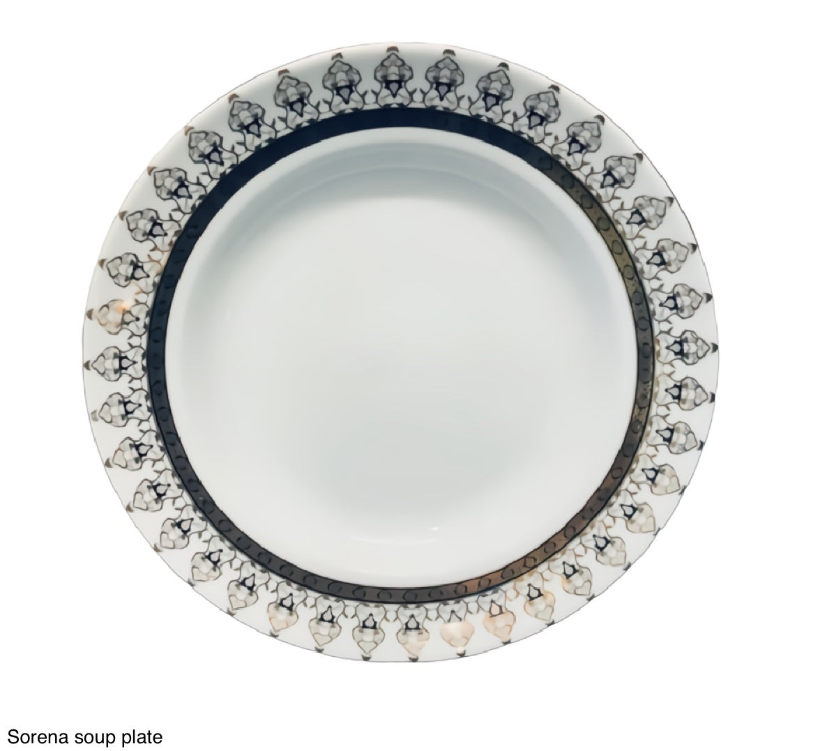 Sorena Round Soup Plate SORENA22 22.5cm - Image 1