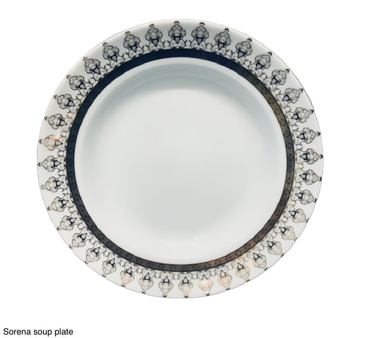 Sorena Round Soup Plate SORENA22 22.5cm - Image 1