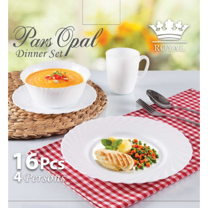 Pars Opal Dinner Set Set Of 16 - Image 1