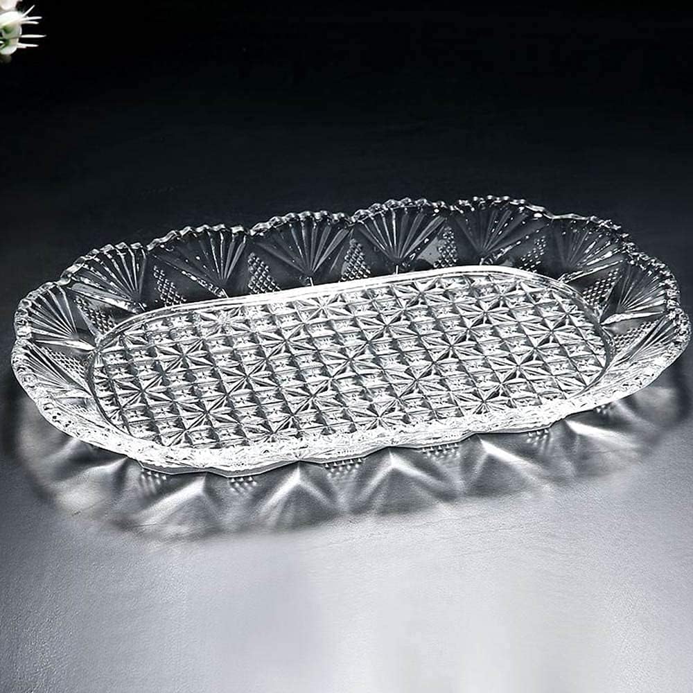 Glass Candy Bowl Set With Tray Set Of 3 - Image 2