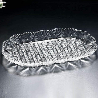 Glass Candy Bowl Set With Tray Set Of 3 - Image 2