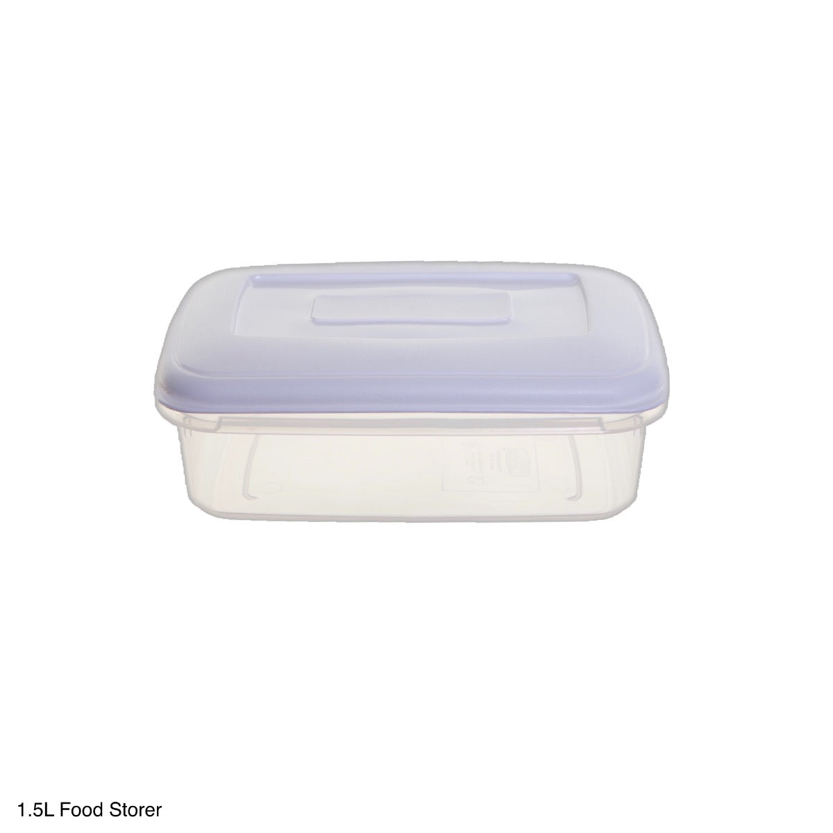 Whitefurze Rectangular Food Storer 1.5l - Image 1