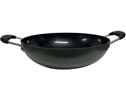 Mastercook Non Stick Hard Anodized Wok / Karai KARAI28CM 28cm - Image 4