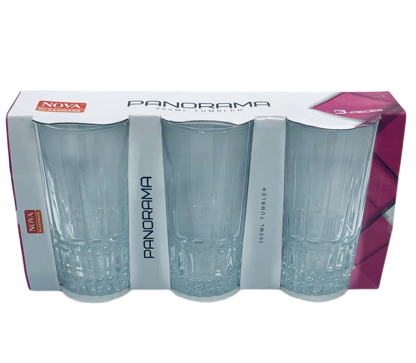 Panorama Glasses Pack Of 3 - Image 1