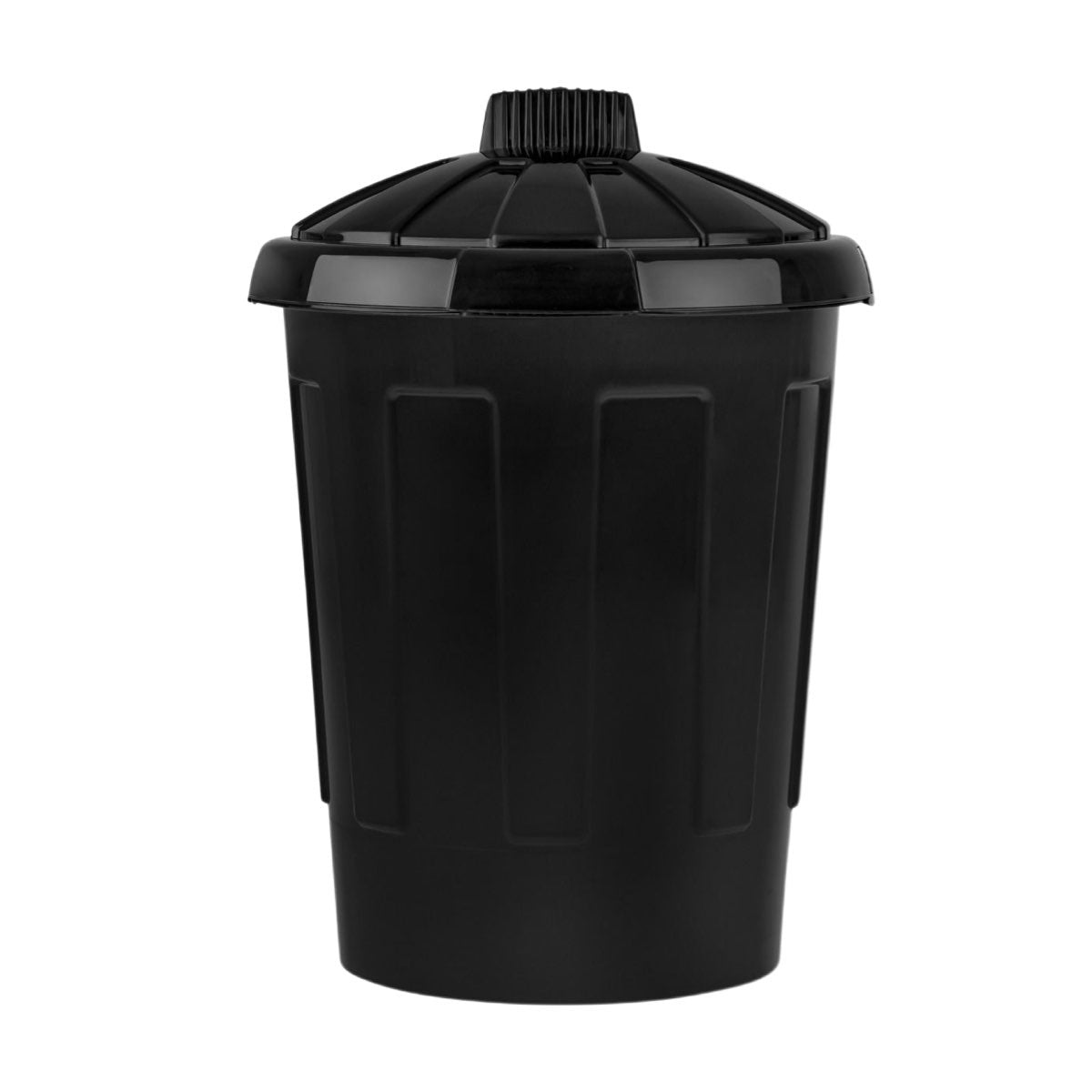 Eden Dustbin Black DUSTBIN80 Black 80LITRE - Image 1