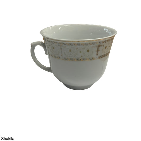 Shakila Porcelain Tea Cups PORCELAIN12 Set Of 12 - Image 2
