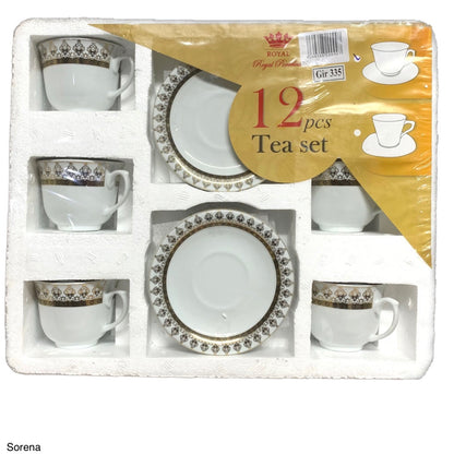 Sorena Porcelain Tea Set PORCELAIN12 Set Of 12 - Image 1