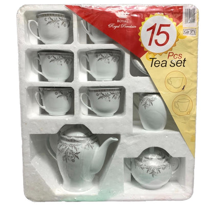 Tereza Porcelain Tea Set PORCELAIN15 Set Of 15 - Image 1