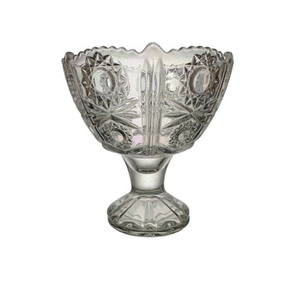 Footed Glass Ice Cream / Dessert Cups Pack Of 6 Cream - Image 3