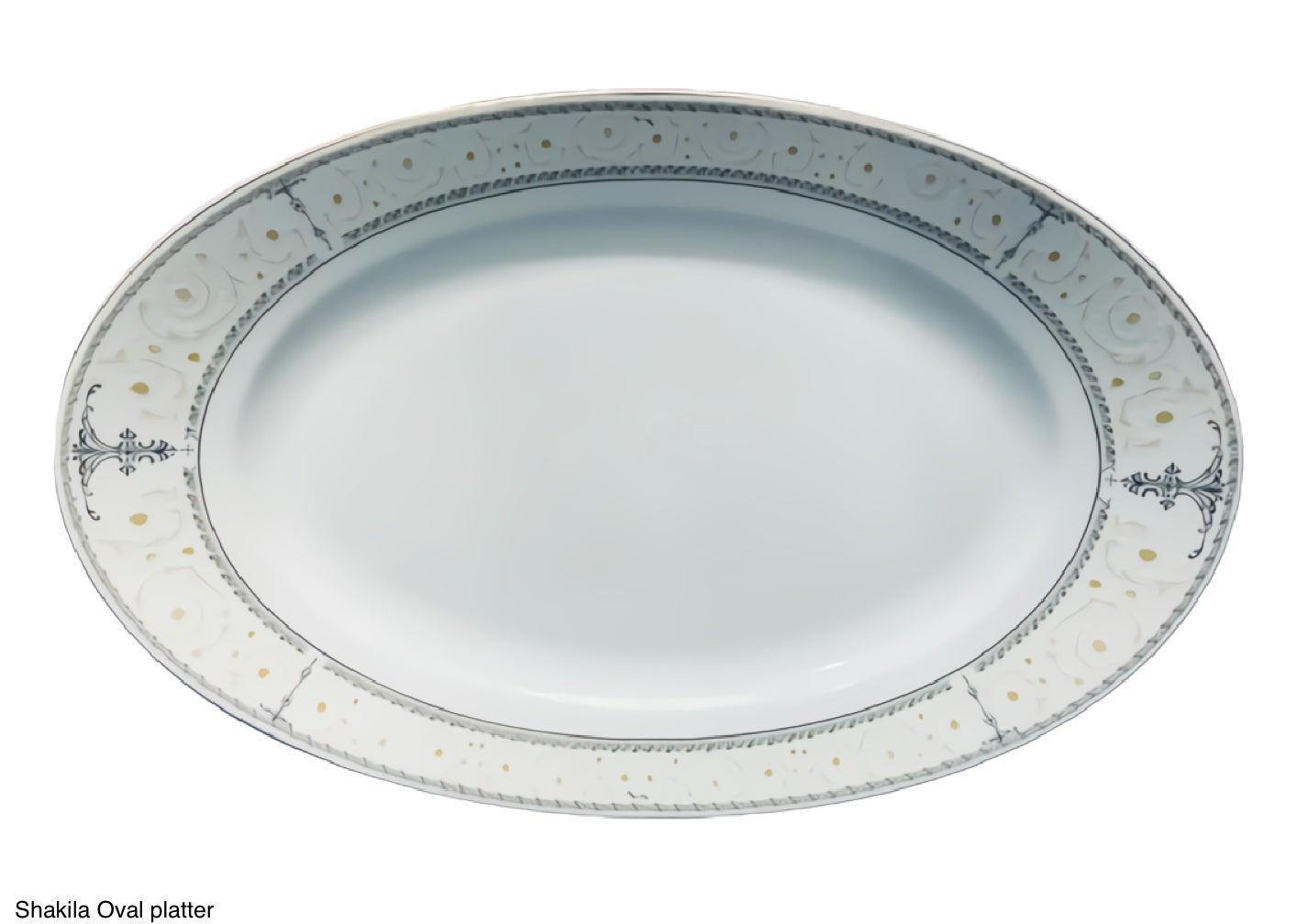 Shakila Oval Platter SHAKILA39CM 39cm - Image 1