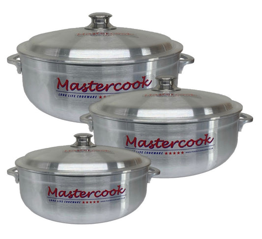 Mastercook Aluminium Caldero Cookware Small Set Of 3 - Image 1