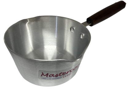 Mastercook Aluminium Milk Pan Wooden Handle HANDLE18CM 18cm - Image 2