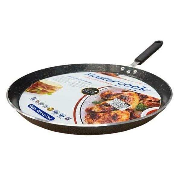 Mastercook Non Stick Lipped Tava Plastic Handle HANDLE30CM 30cm - Image 2