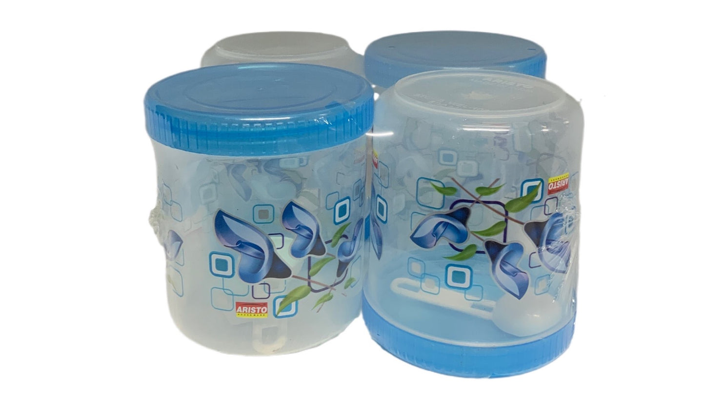 Storewel Container Pack Of 4 Blue Blue - Image 2