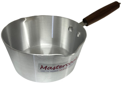 Mastercook Aluminium Milk Pan Wooden Handle HANDLE20CM 20cm - Image 2
