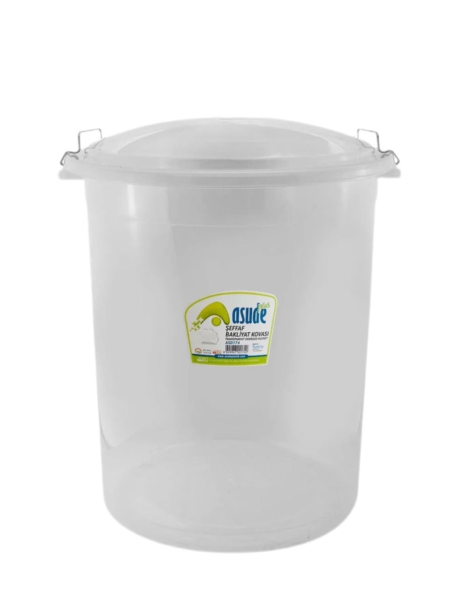 Transparent Lock Bin BIN70LITRE Transparent 70LITRE - Image 1