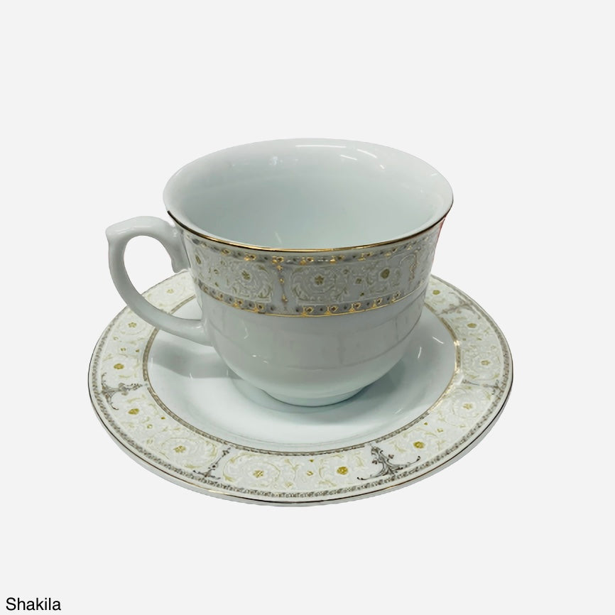 Shakila Porcelain Tea Set PORCELAIN12 Set Of 12 - Image 2