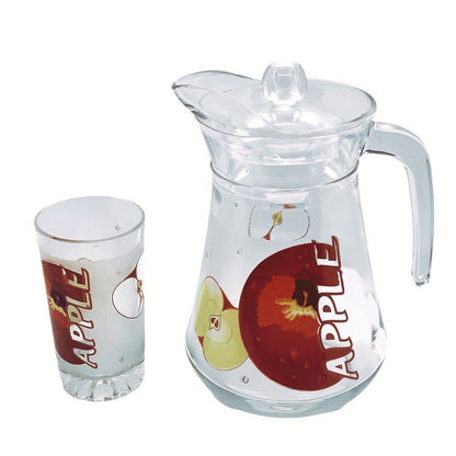 Apple Water / Juice Set Set Of 7 - Image 1