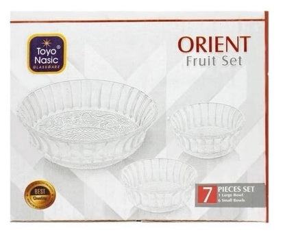 Orient Custard / Fruit Set Set Of 7 - Image 4