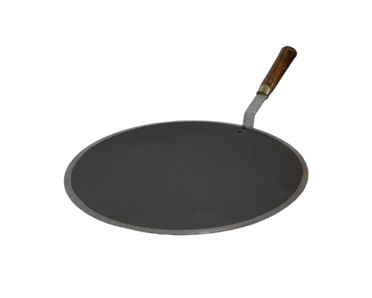 Mastercook Iron Tava With Wooden Handle HANDLE30CM 30cm - Image 1