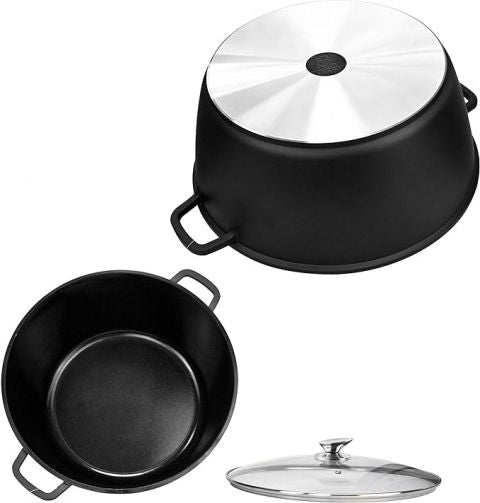 Sq Professional Die Cast Non Stick Stockpot & Lid STOCKPOT44CM 44cm - Image 2