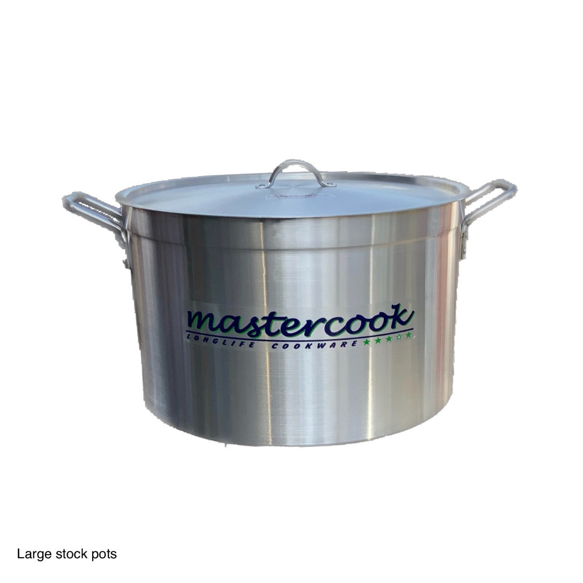 Mastercook Aluminium Cookware Large Stockpot STOCKPOT55CM 55cm - Image 1