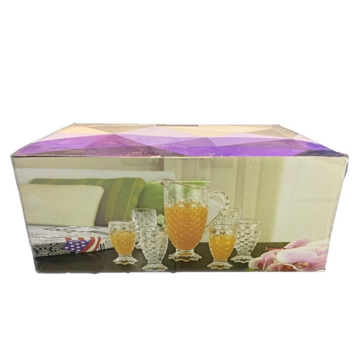Pineapple Water / Juice Set Set Of 7 - Image 2