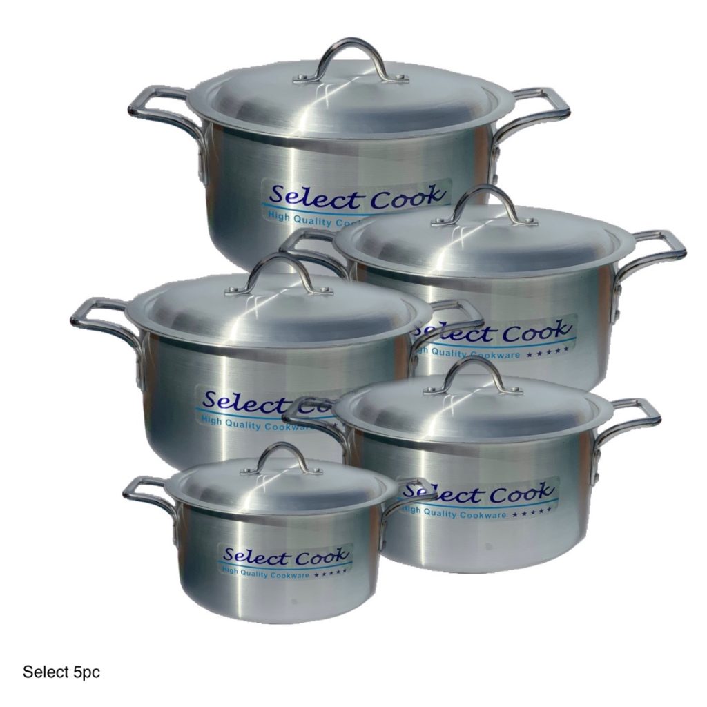 Aluminium Select Cookware Set of 5-0