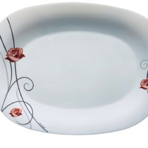 Pars Opal Rose 34cm Rectangular Platter-0