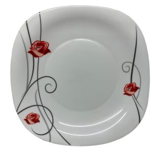 Pars Opal Rose 19.5cm Square Side Plate-0