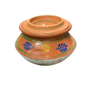 Mastercook Clay Cooking Pot / Handi With Clay Lid Extra Large-0