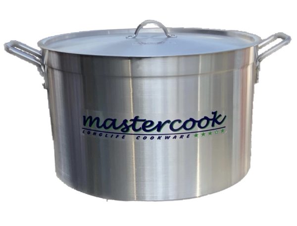 Mastercook Aluminium Cookware Large Stockpot 60cm-0