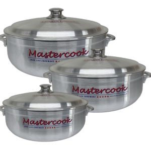 Mastercook Aluminium Caldero Cookware Set of 3 Small-0