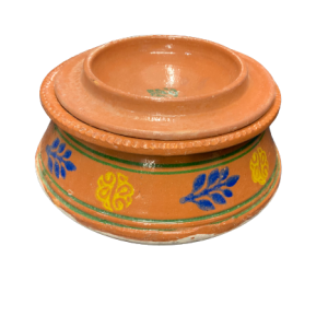 Mastercook Clay Cooking Pot / Handi With Clay Lid Large-0