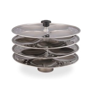 4 Tier SS Idli Maker-0