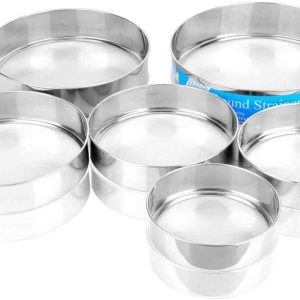6Pc Flour Sieve / Atta Chalni Light -0