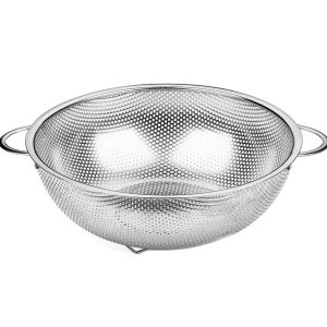 SQ Professional S/S Micro Perforated Colander No4-0