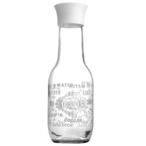 Glass carafe bottle 1000ml -0