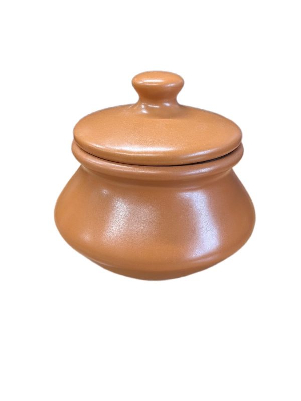 ceramic handi pot with lid -0