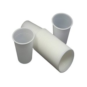 Plastic water cups pack of 100-0